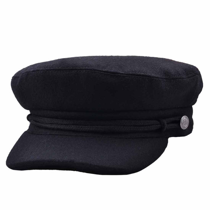 G&H Wool Felt Breton Fisherman Fiddler Cap