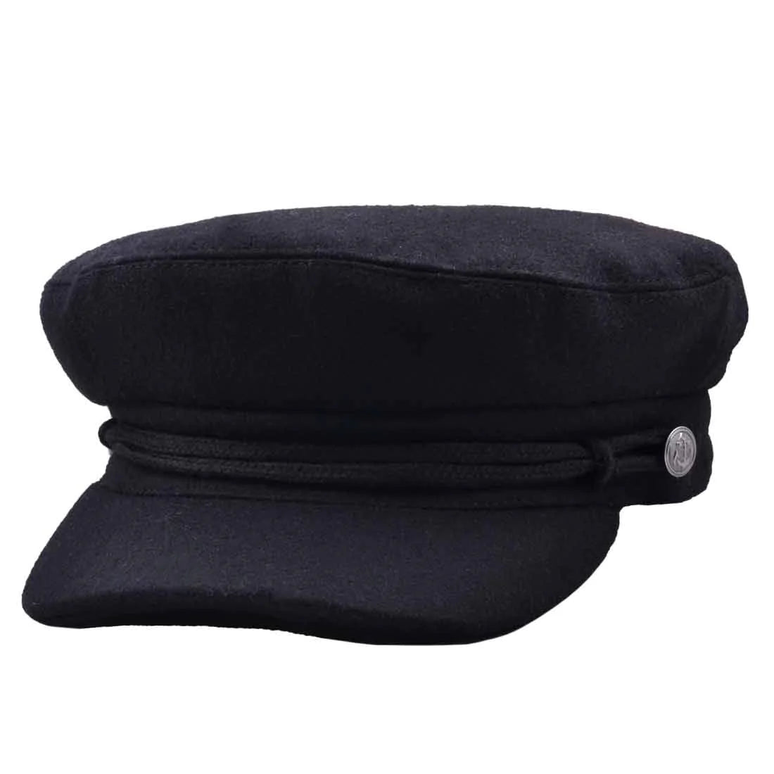 G&H Wool Felt Breton Fisherman Fiddler Cap