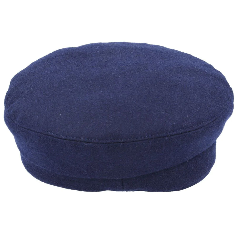 G&H Wool Felt Breton Fisherman Fiddler Cap