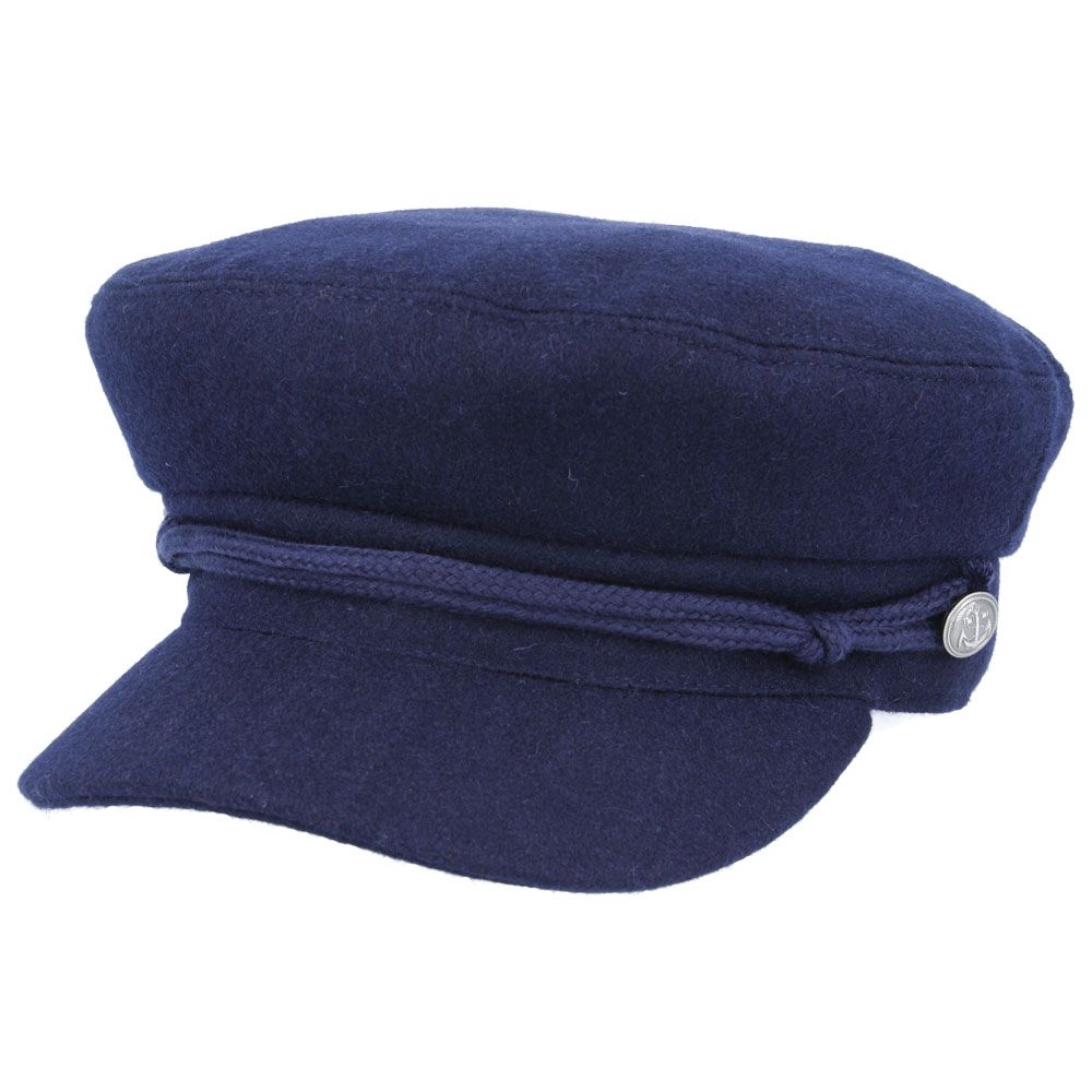 G&H Wool Felt Breton Fisherman Fiddler Cap