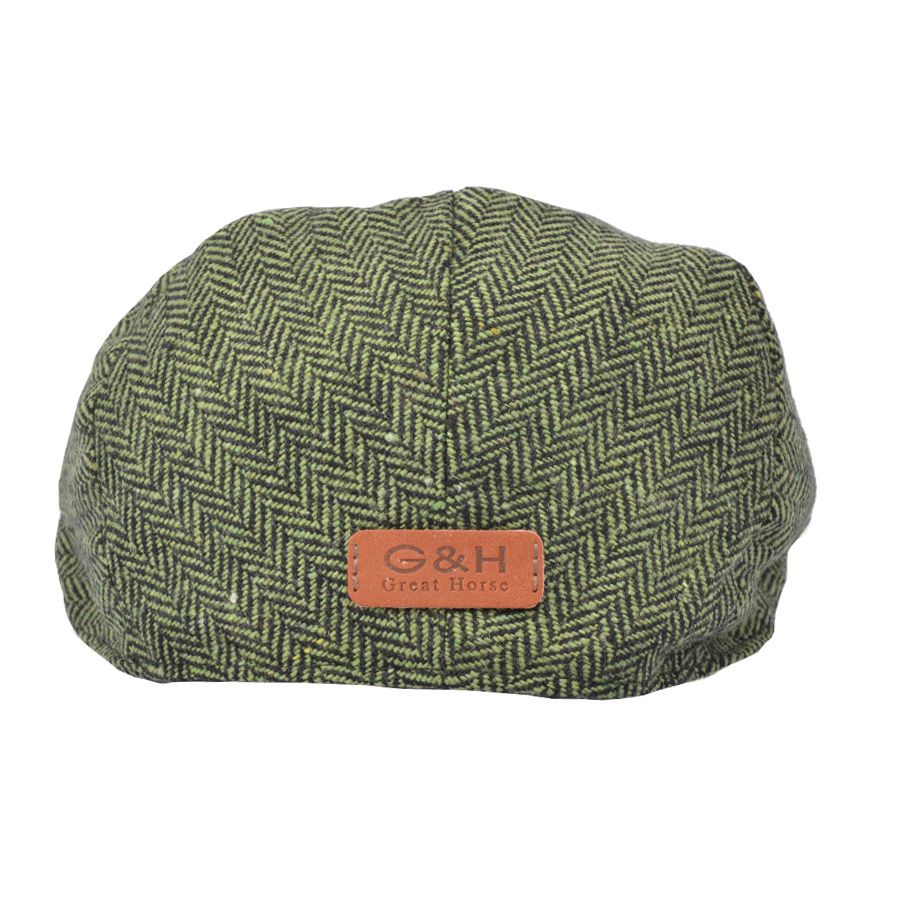 G&H Herringbone Flat Cap