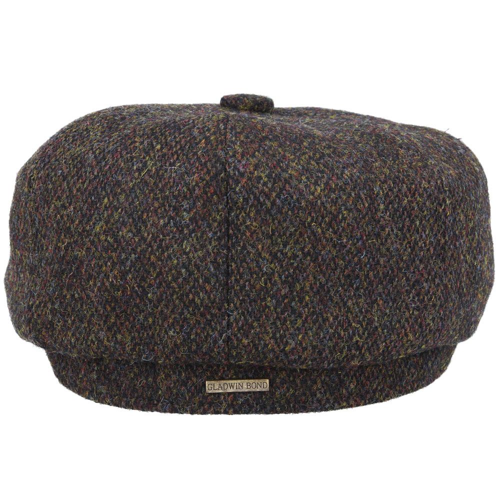 Bullantic - Premium Gladwin Bond Harris Tweed Wool Newsboy Cap