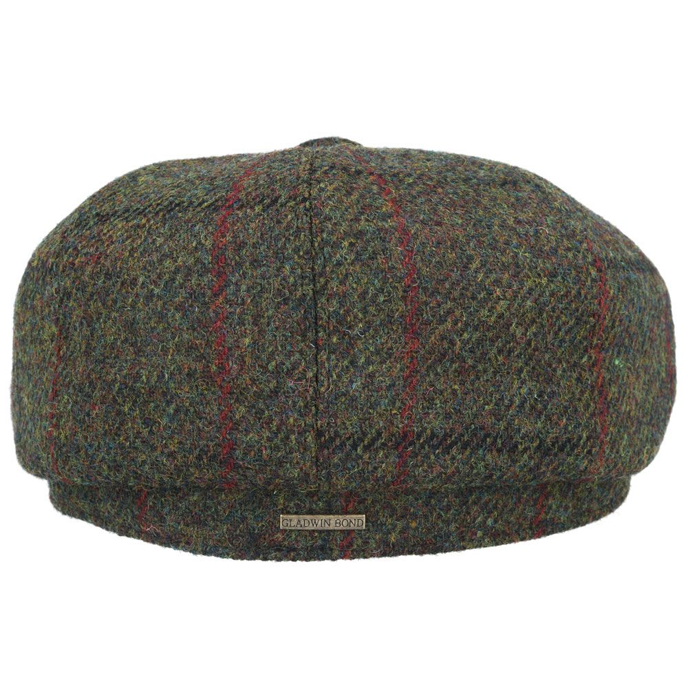Bullantic - Premium Gladwin Bond Harris Tweed Wool Newsboy Cap