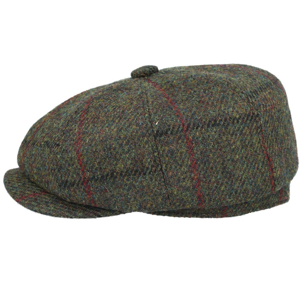 Bullantic - Premium Gladwin Bond Harris Tweed Wool Newsboy Cap