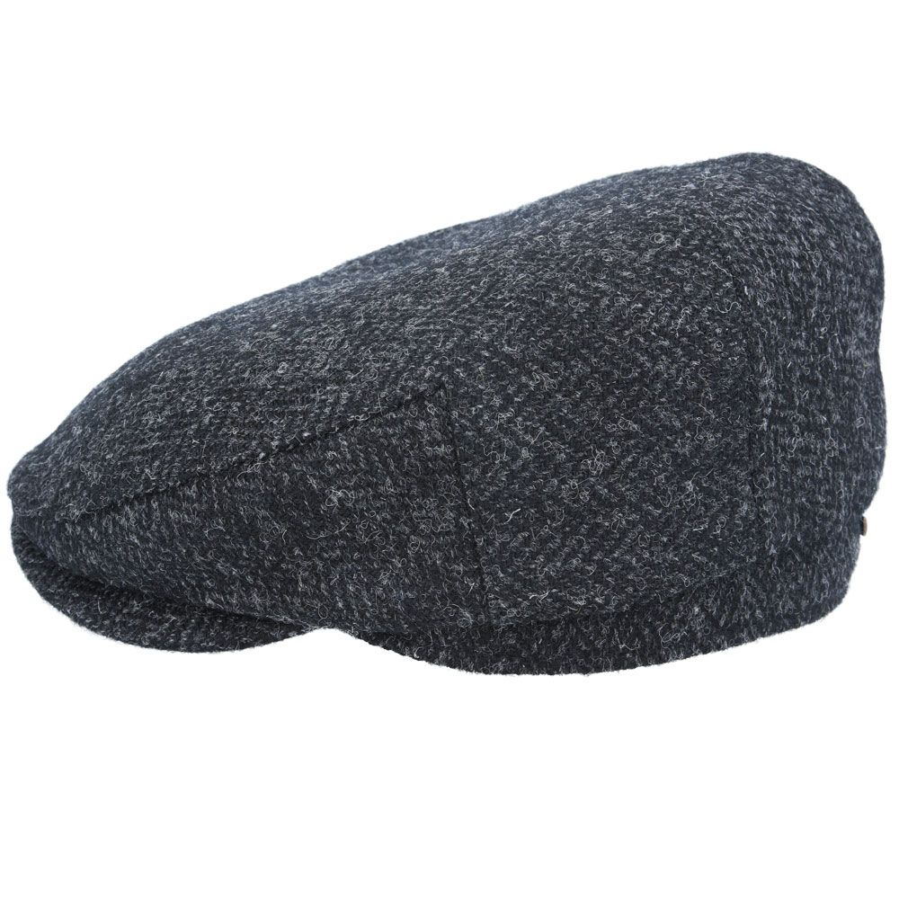 Bullantic - Premium Gladwin Bond Harris Herringbone Wool Flat Cap