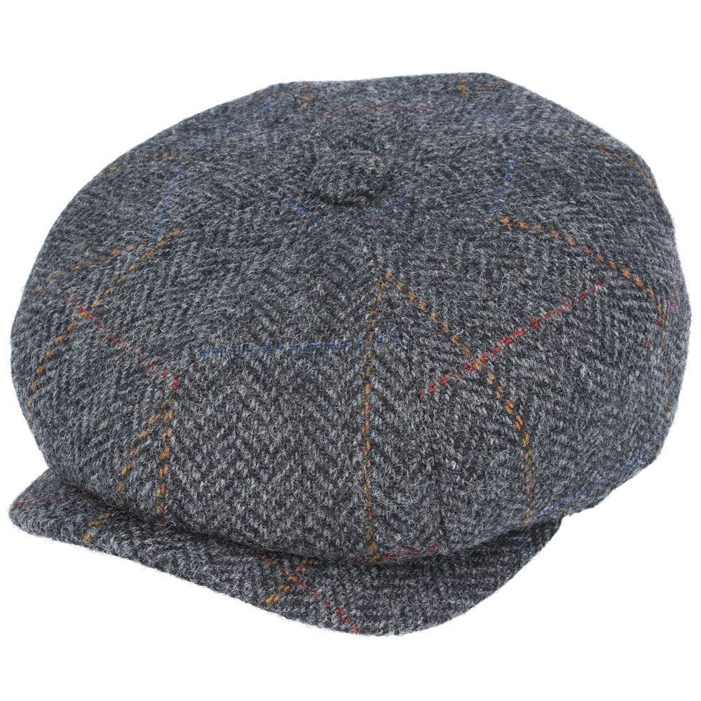 Premium Gladwin Bond Hatters London Italian Wool Newsboy Cap