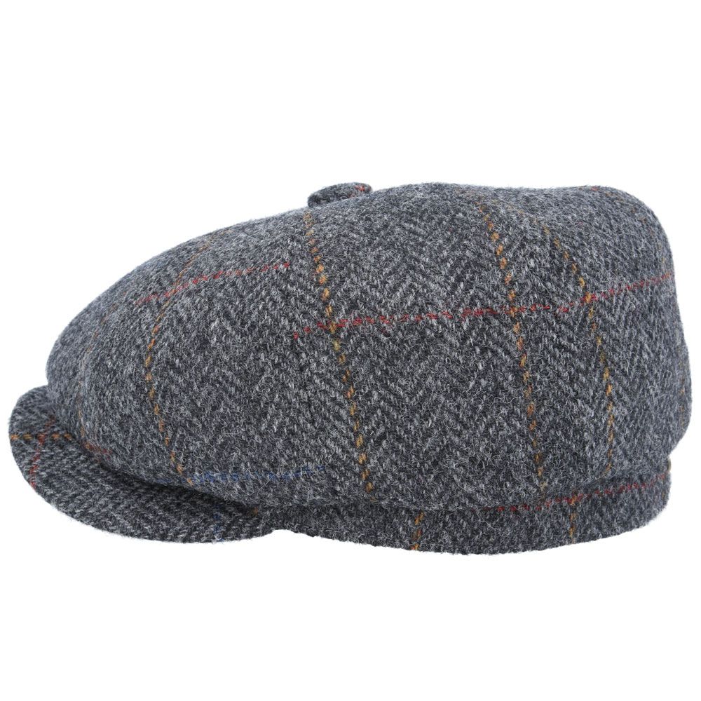 Premium Gladwin Bond Hatters London Italian Wool Newsboy Cap