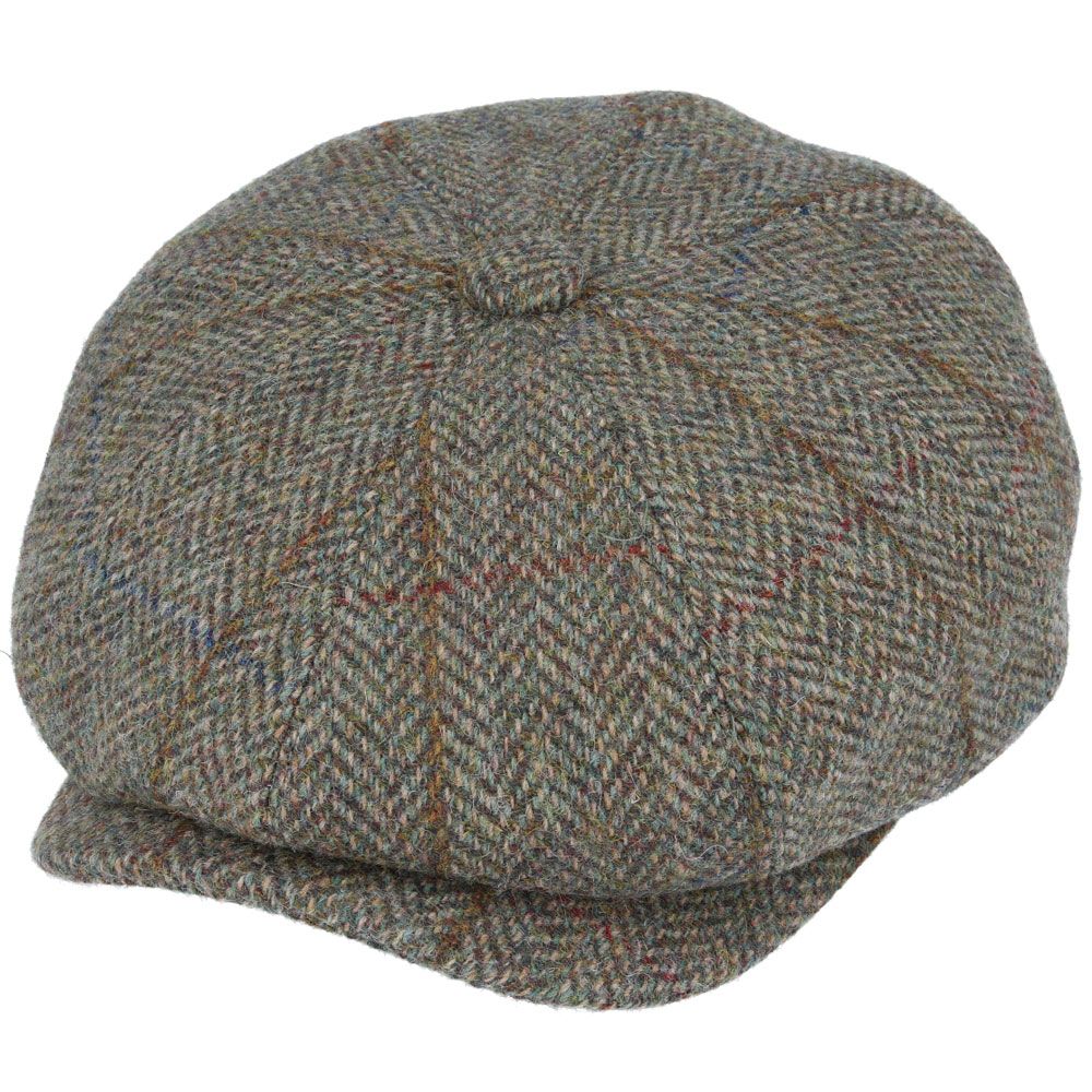 Premium Gladwin Bond Hatters London Italian Wool Newsboy Cap