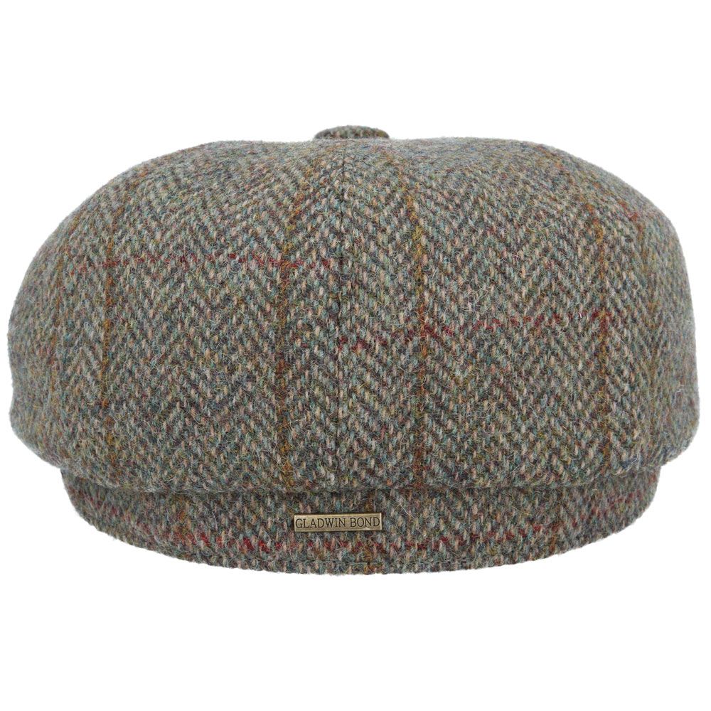 Premium Gladwin Bond Hatters London Italian Wool Newsboy Cap