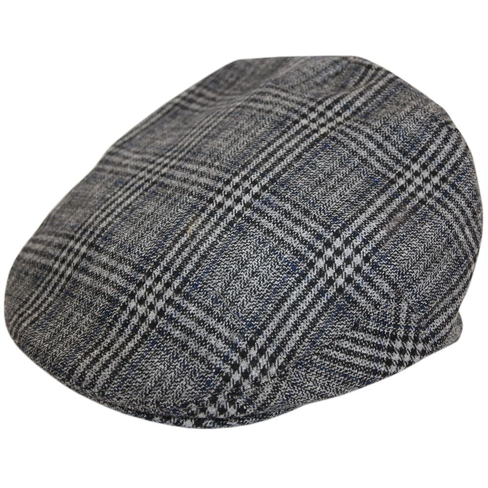 G&H Check Tweed Flat Cap