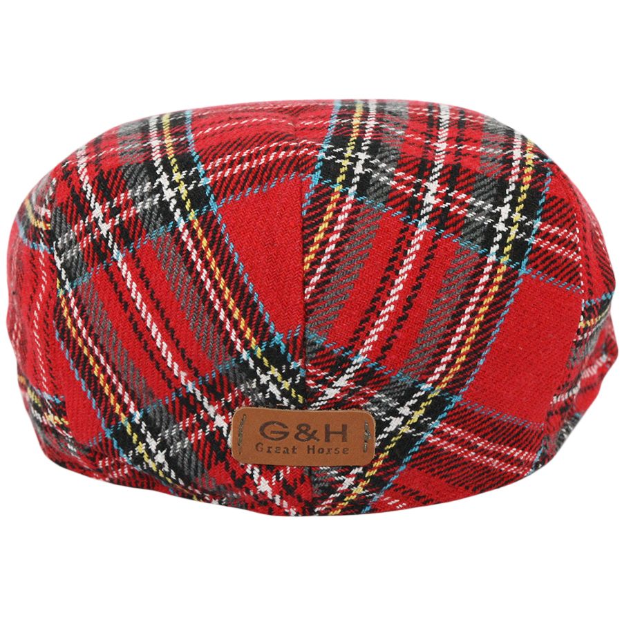 G&H Scottish Tartan Flat Cap
