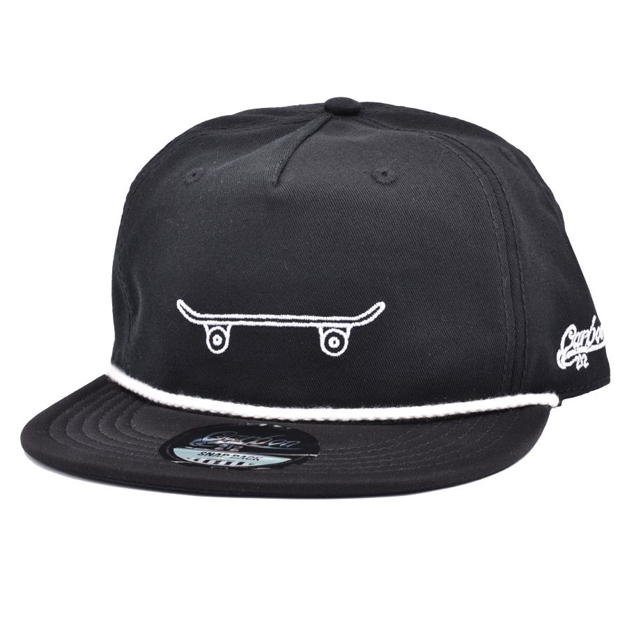 Carbon212 Skate Board Snapback Cap