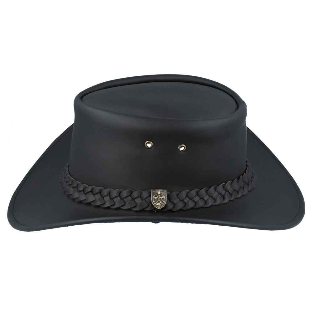 Bullantic - Real Leather Gladwin Bond Australian Style Buffalo Cowboy Hat