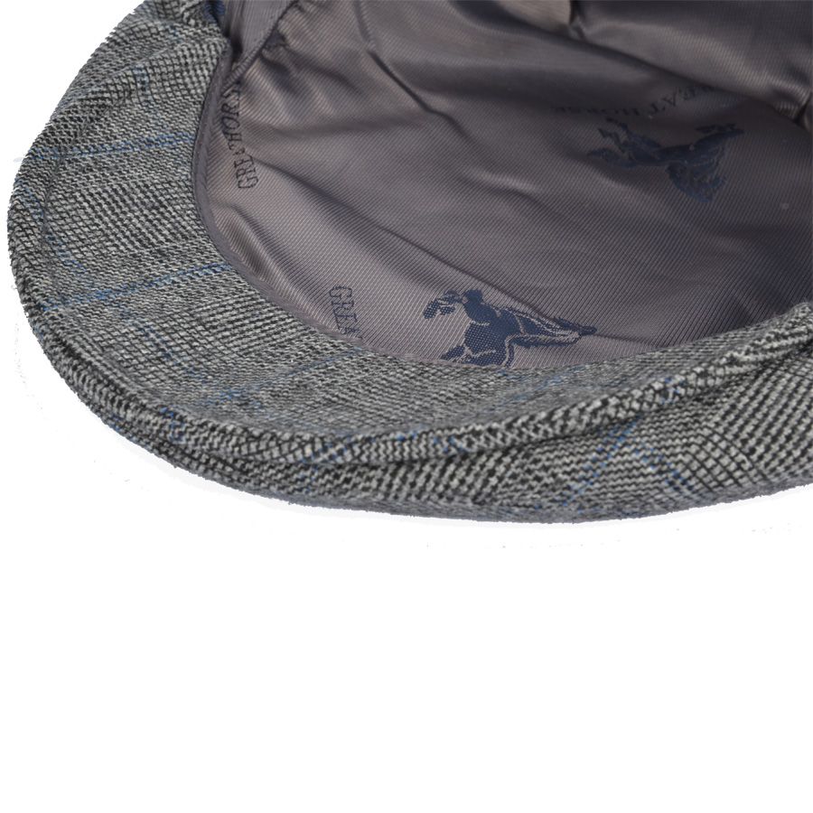 G&H Check Tweed Flat Cap