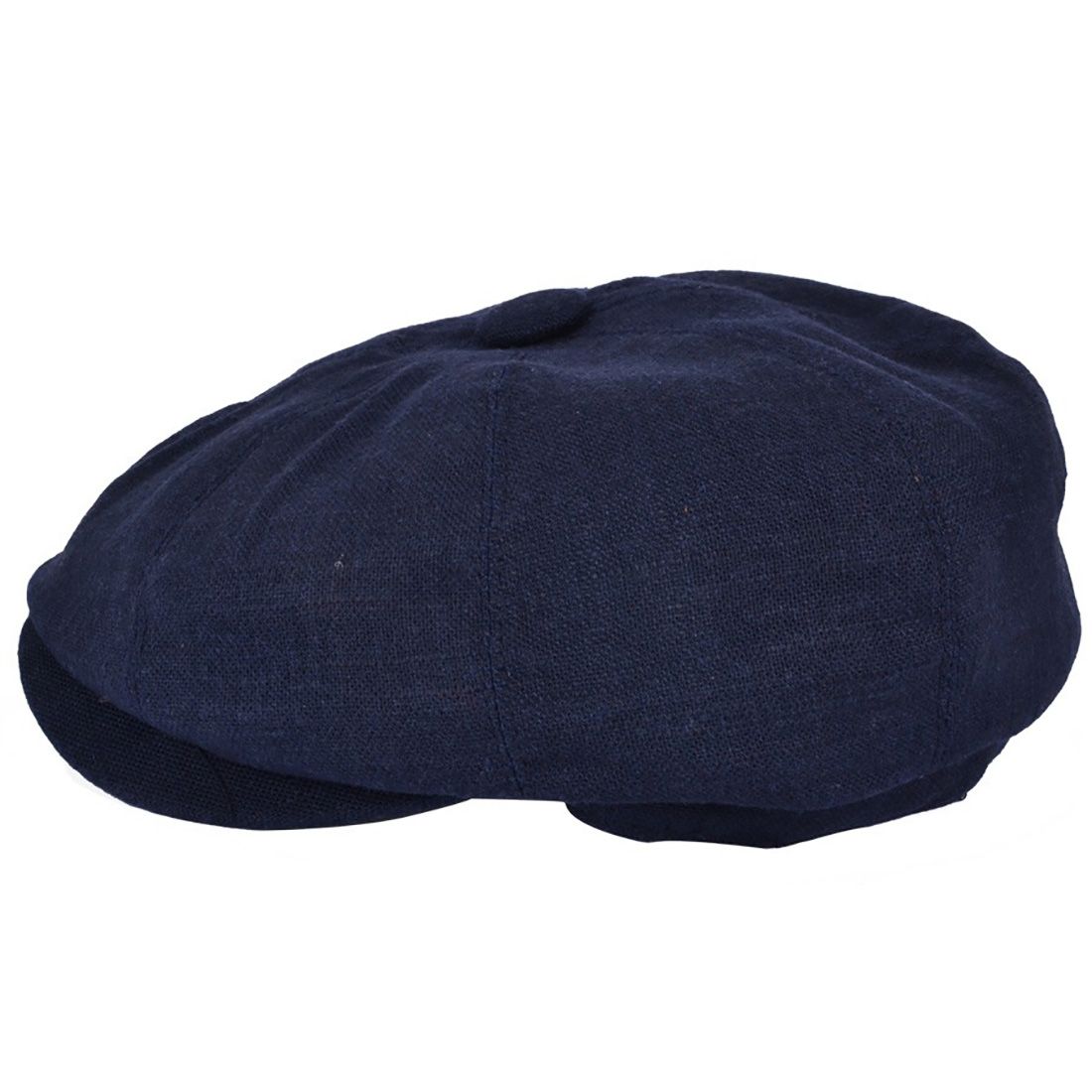G&H Linen 8 Panel Newsboy Cap