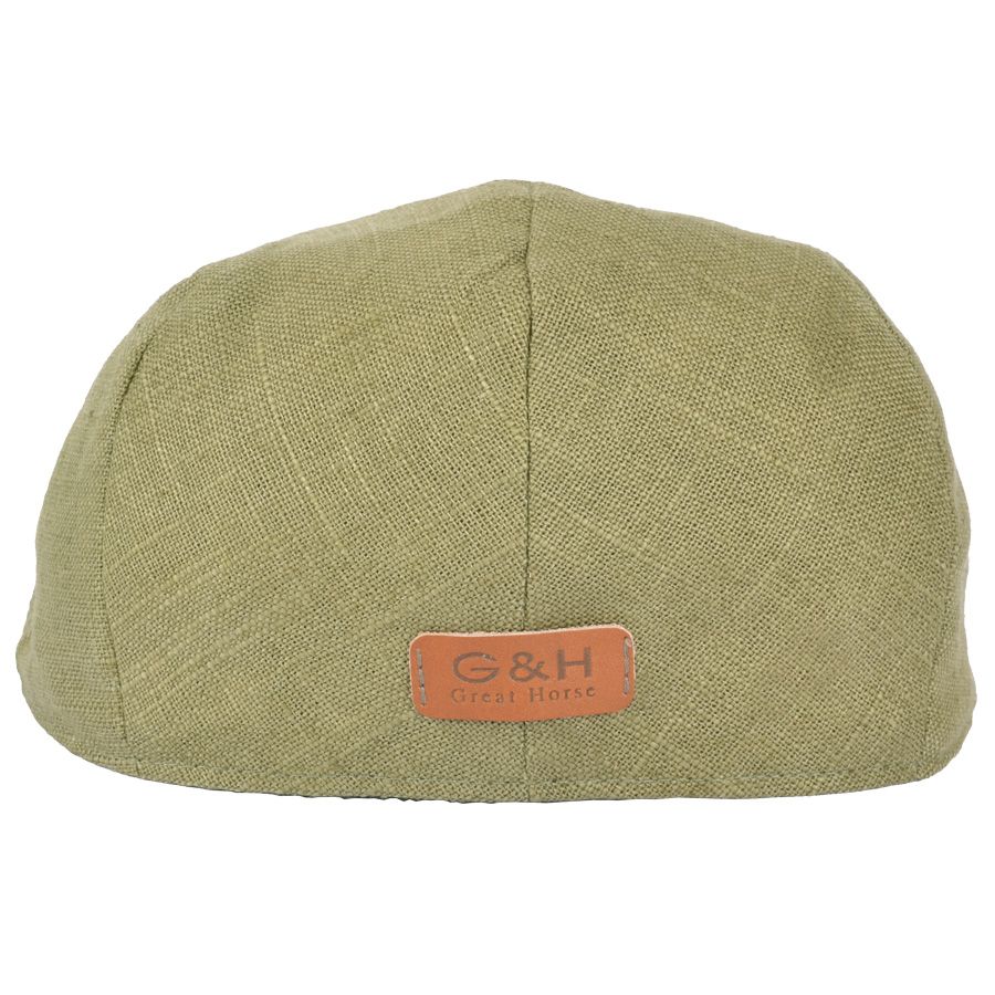 G&H Linen Flat Cap