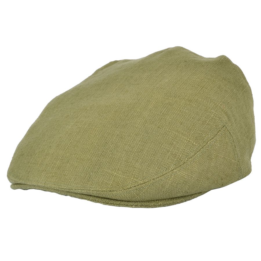 G&H Linen Flat Cap