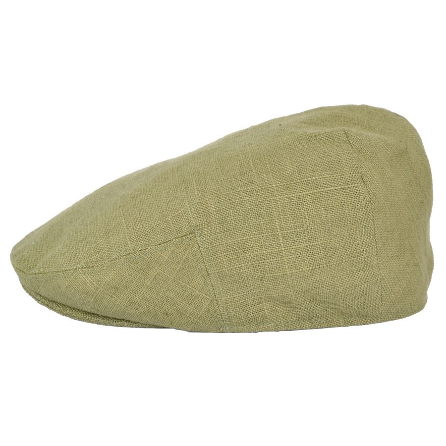 G&H Linen Flat Cap