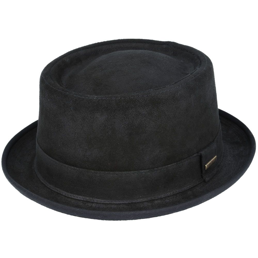 Bullantic - Premium Gladwin Bond Leather Pork Pie Hat