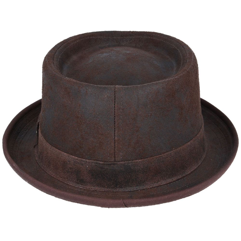 Bullantic - Premium Gladwin Bond Leather Pork Pie Hat