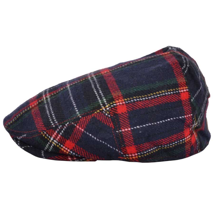 G&H Scottish Tartan Flat Cap