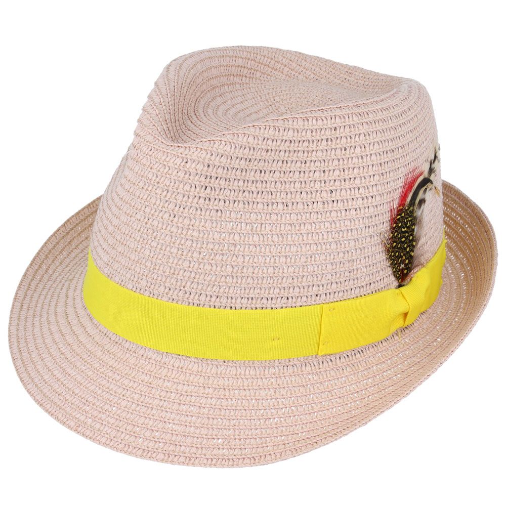 Maz Summer Paper Straw Trilby Hat