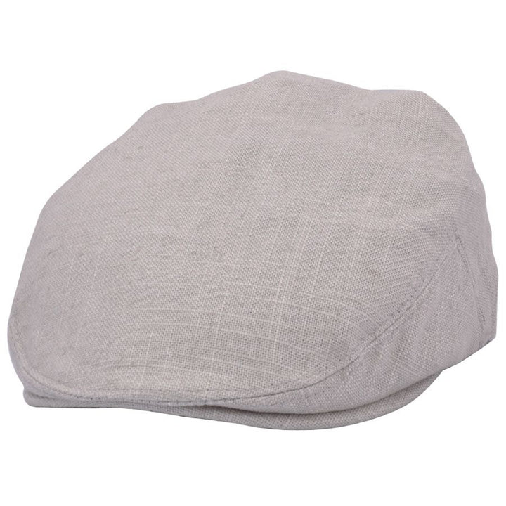 Kids G&H Linen Flat Cap