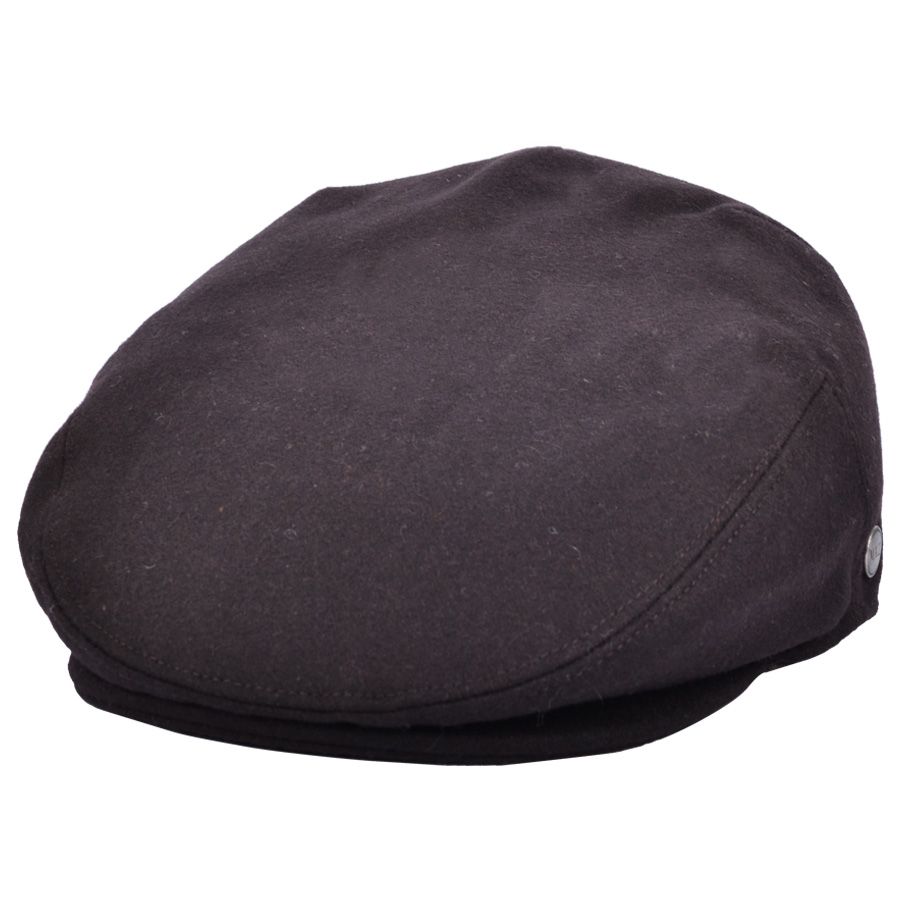 Maz Wool Felt Flat Cap