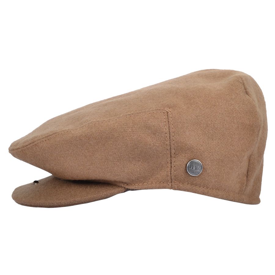 Maz Wool Felt Flat Cap