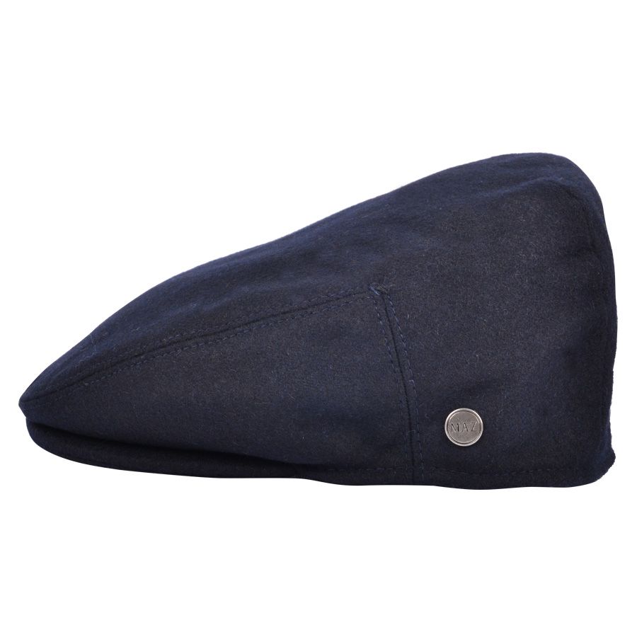 Maz Wool Felt Flat Cap