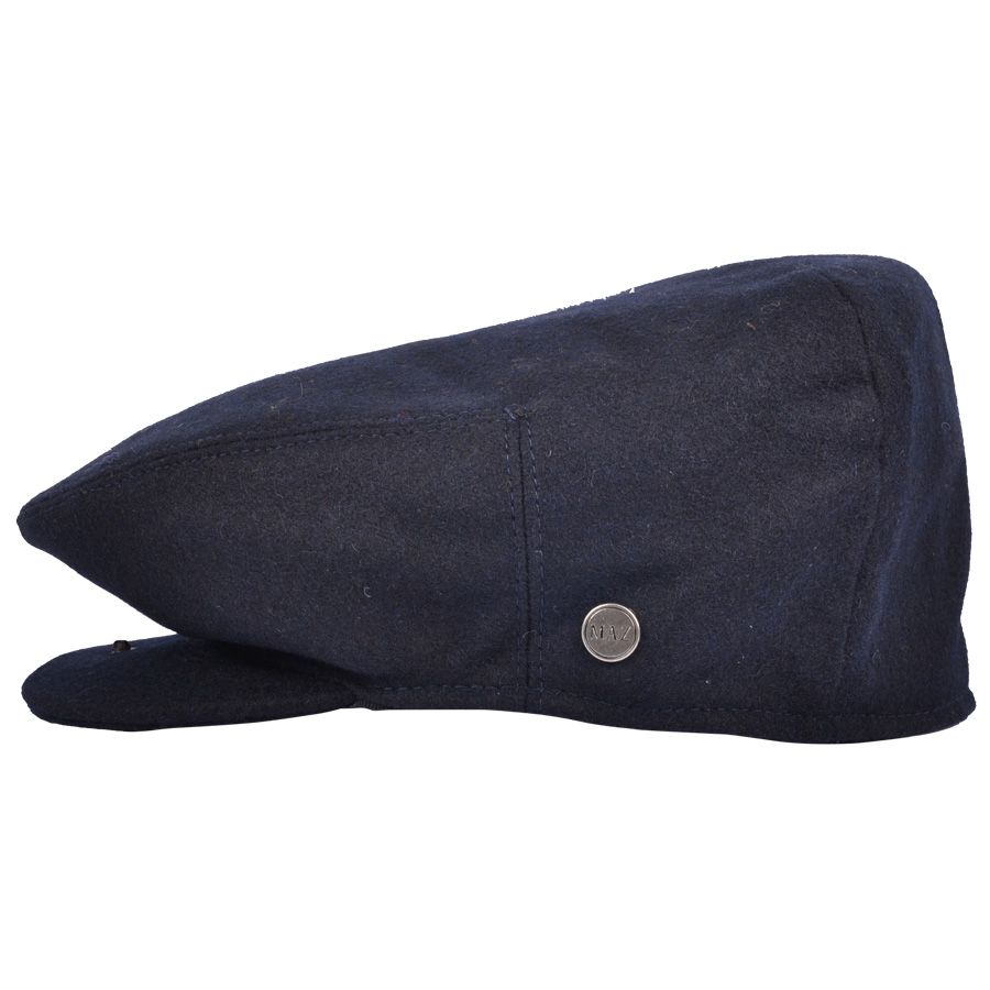 Maz Wool Felt Flat Cap