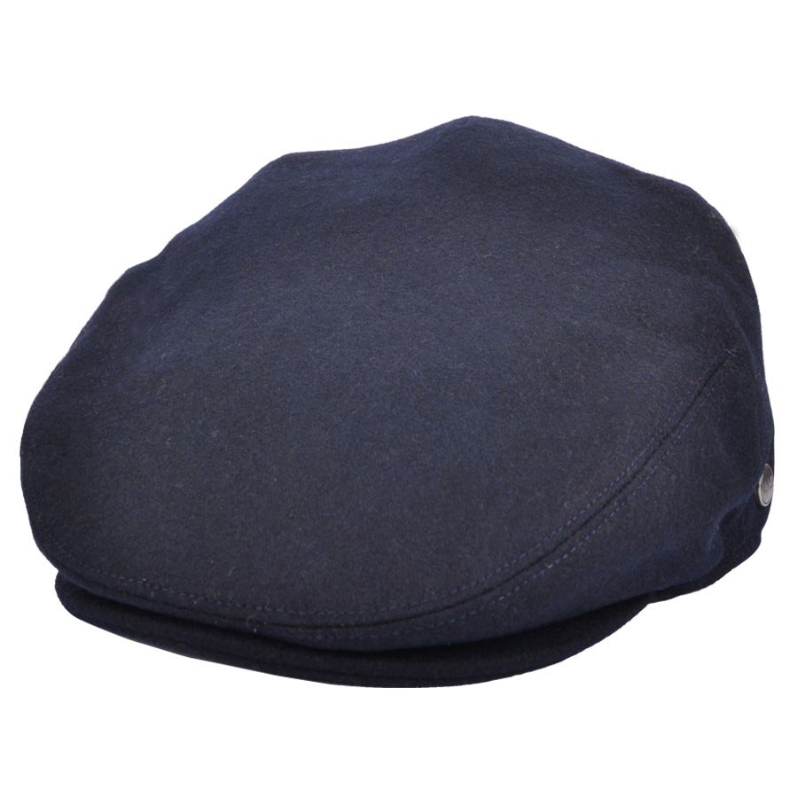 Maz Wool Felt Flat Cap