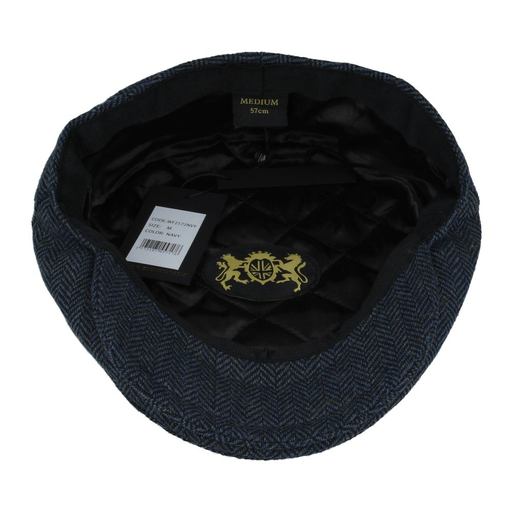 Maz Country Side Classic Herringbone Flat Cap