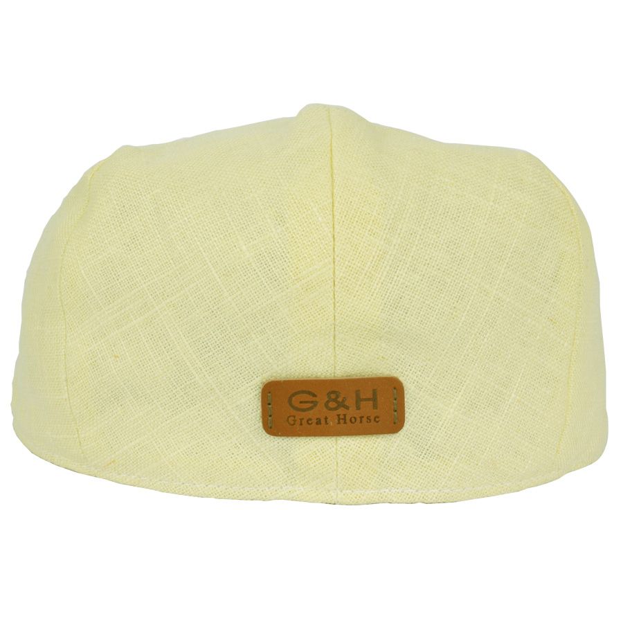 G&H Linen Flat Cap